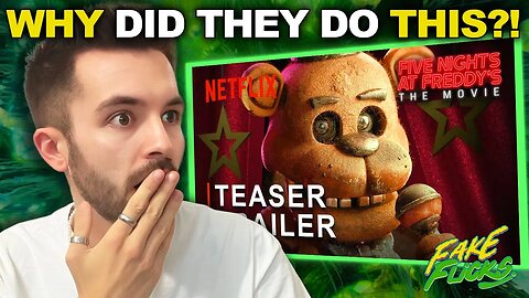 REACTING to BAD FANMADE Five Nights at Freddy's MOVIE TRAILERS | FAKE FLICKS