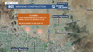 Closures due to construction work expected for Easter weekend