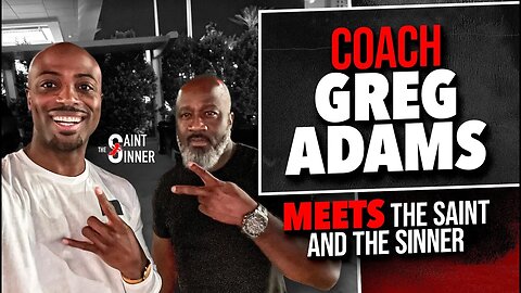 @CoachGregAdams Meets The Saint - In-Studio Interview About Free Agent Lifestyle