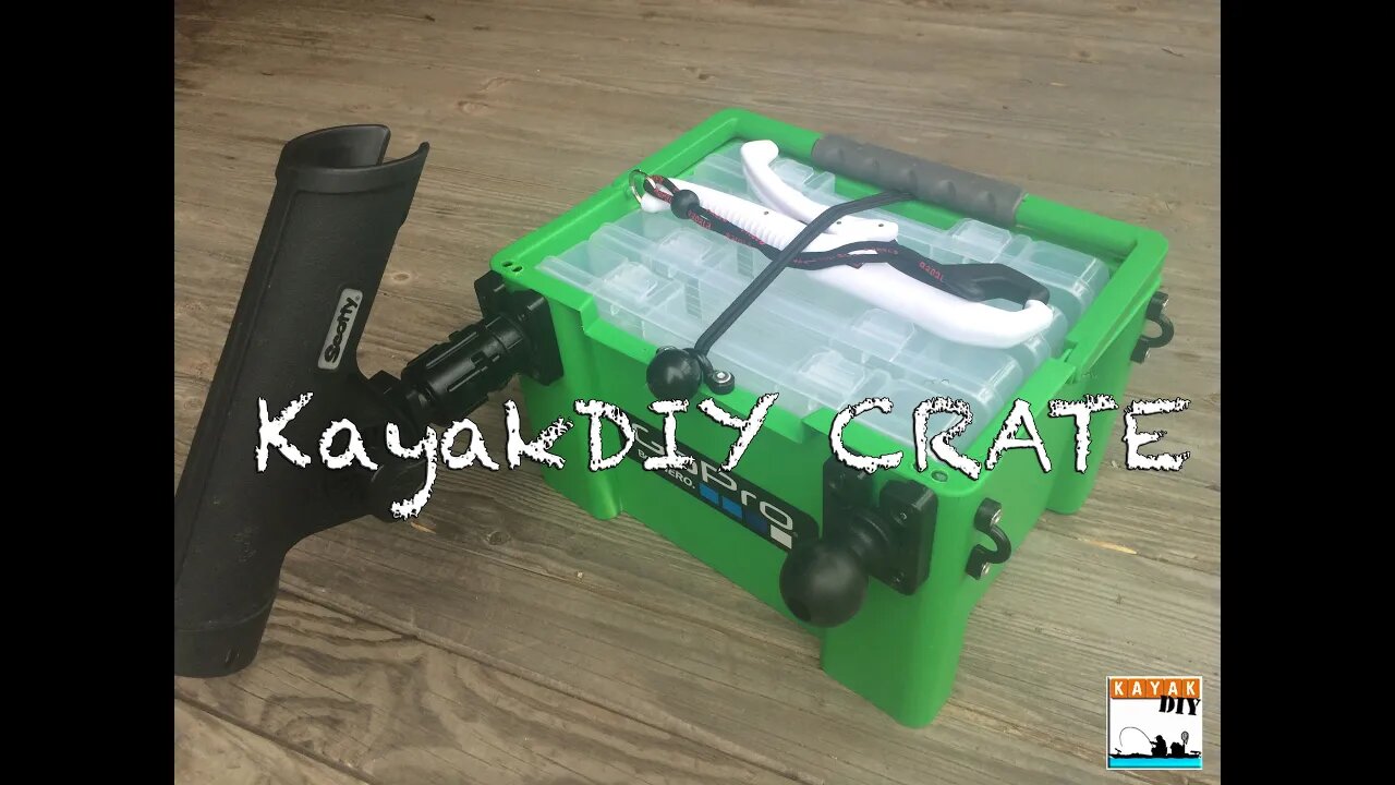 The Ultimate DIY Kayak Fishing Crate (Step By Step Build)