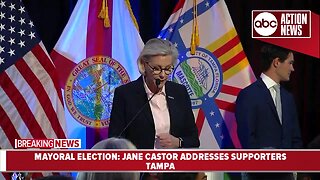 Jane Castor claims victory in race for Tampa mayor