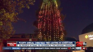 Fourth annual Christmas tree lighting in Downtown Saturday