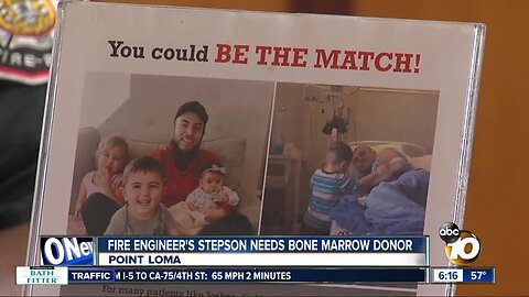 Local fire engineer hoping to find bone marrow donor for stepson