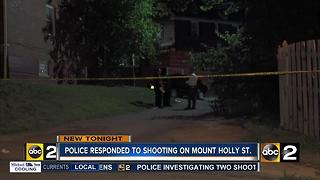 Mount Holly Street fatal shooting