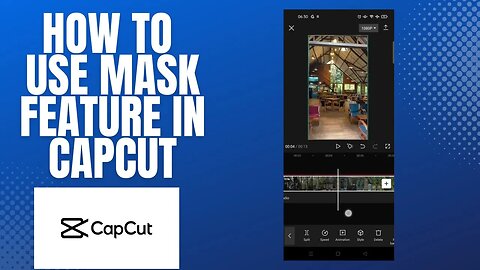 How to use mask feature in capcut?