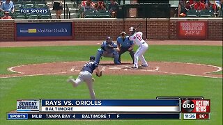 Perfect for 8 innings, Tampa Bay Rays settle for 4-1 win over Baltimore Orioles