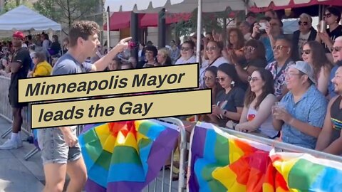 Minneapolis Mayor leads the Gay Parade…