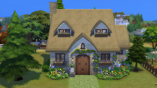 I Built a Cottage! (Sims 4: Cottage Living)