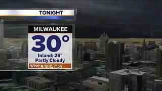 Cloudy and cool Thursday night