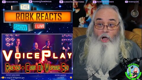 VoicePlay Reaction - Carry On Wayward Son (feat. Omar Cardona) - First Time Hearing - Requested