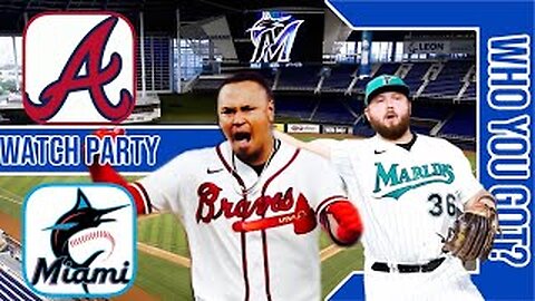 Atlanta Braves vs Miami Marlins | Live Play by Play & Reaction Stream | MLB 2024 Game 13