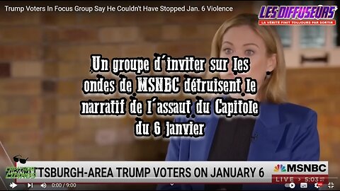 Un groupe d'inviter sur les ondes de MSNBC détruisent le narratif de l'assaut du Capitole