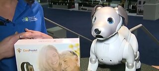 Robotic dog at CES