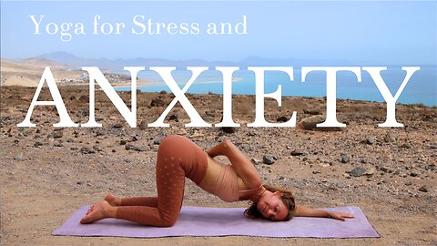 15 Minute Yoga for Stress and Anxiety | Yoga for Beginners