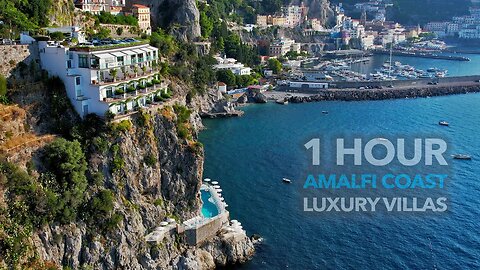 Over 1 HOUR Luxury TOUR of Amalfi Coast!