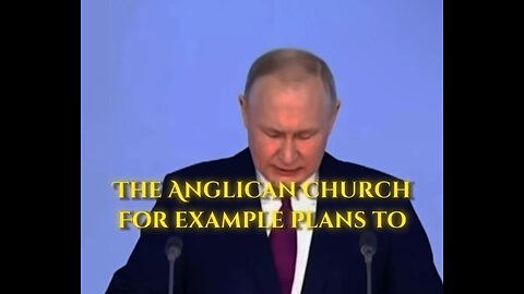 Vladimir Putin Responds to Lgbtq church movements