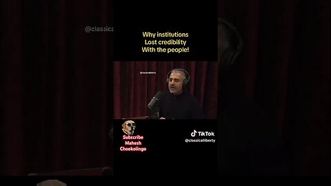 @joerogan clips the reason Institutions are loosing credibility