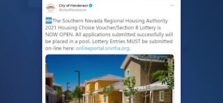 Housing assistance lottery available in Southern Nevada