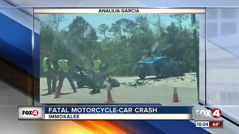 Fatal Motorcycle Crash