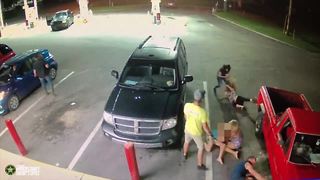 WATCH: Violent attack outside of Florida gas station caught on camera