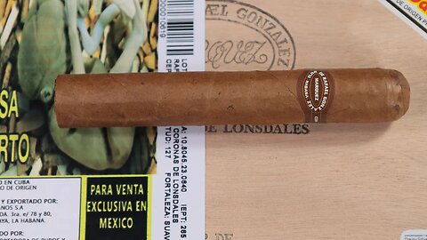 Rafael Gonzalez Coronas de Lonsdales JUL 23 Cuban Cigar Unboxing Cuban Cigar Review