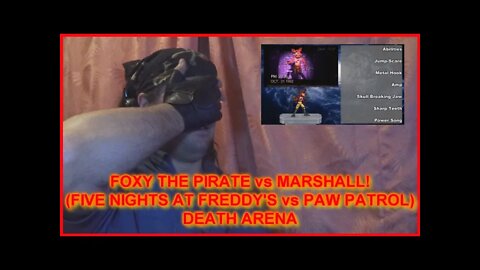 Reaction: FOXY THE PIRATE vs MARSHALL! (FIVE NIGHTS AT FREDDY'S vs PAW PATROL) - DEATH ARENA
