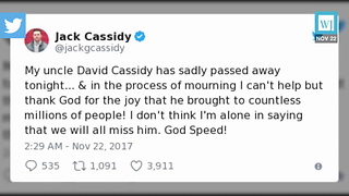 David Cassidy Passes Away at the Age of 67
