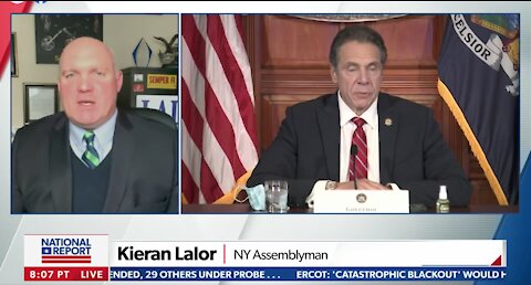 Lalor on Newsmax Discussing Impeachment of NY Gov. Andrew Cuomo