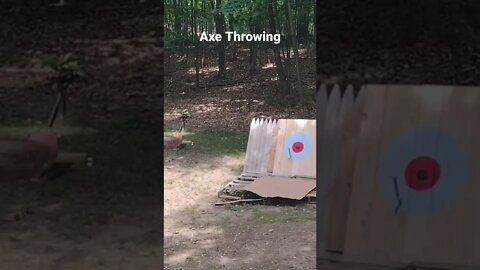 Axe Throwing At Church BBQ #axethrowing #axe #throwing #church #bbq