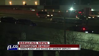 Inmate shot & killed while trying to disarm sheriff's deputy