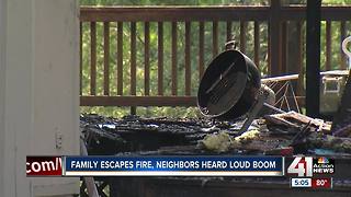 KC family escapes early morning house fire