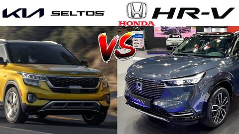 Kia Seltos 2023 Vs Honda HR-V 2022 Specs comparison