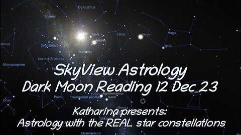 Dark Moon Astrology Reading for 12 Dec 23