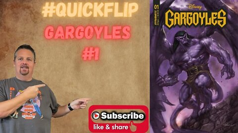 Gargoyles #1 Dynamite #QuickFlip Comic Book Review Greg Weisman,George Kambadais #shorts
