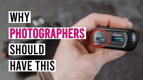 Why every photographer should have this powerbank!