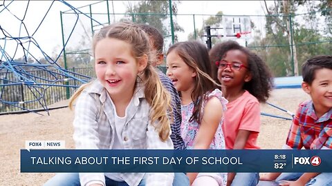 Your Healthy Family: Talking to your kids about the first days of school