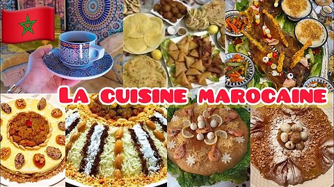 La cuisine marocaine et les plats populaires 🇲🇦😋#food #cuisine #plats #maroc