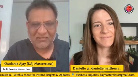 Spiritual Principles of Success for Entrepreneurs with Danielle Matthews | KAJ Masterclass LIVE