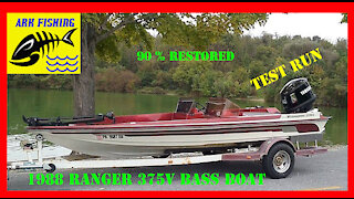 Quick Bass Boat Update (Ranger 375V)