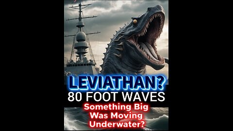 LEVIATHAN SEA MONSTER: 80 FOOT HIGH WAVES?