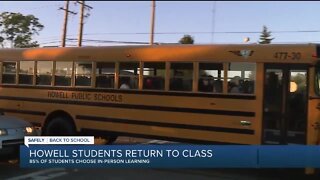 Howell students return to class