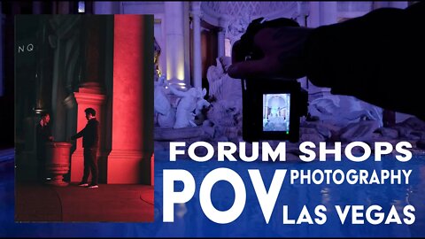 [4K] POV PHOTOGRAPHY AT THE FORUM SHOPS | IN LAS VEGAS