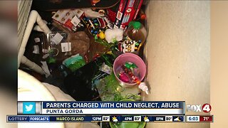 Parents charged with child neglect, abuse
