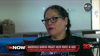 Bakersfield Burrito Project's co-founder faithfully feeding homeless community after husband's death