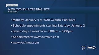 New Cape Coral COVID testing site