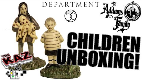 The Addams Family Kids Figurines from Department 56