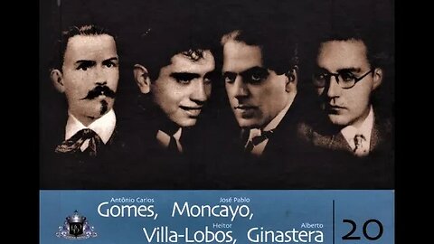 Coleção Folha De Música Clássica Volume 20 - Carlos Gomes, Pablo Moncayo, Villa-Lobos, Ginastera