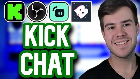 How To Setup Kick Chat in OBS Studio/Streamlabs✅