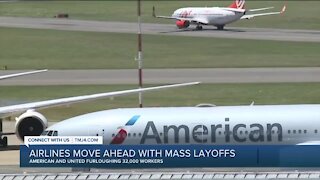 Airlines move forward with mass layoffs