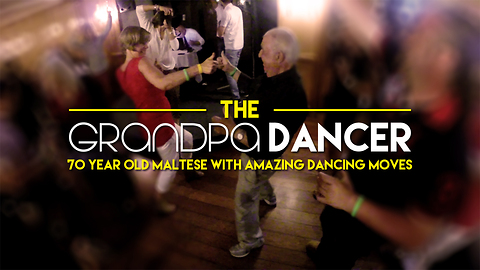 The Grandpa Dancer | 70 Year Old Man With Crazy Dancing Moves!